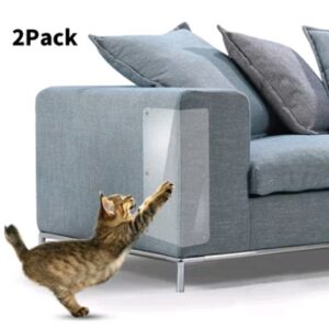 Cat scratching protector for couch arms.