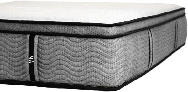 Frost 13 Inch Hybrid Pocket Coil Pillow Top Mattress Gel Infused Memory Foam Full - Image 4