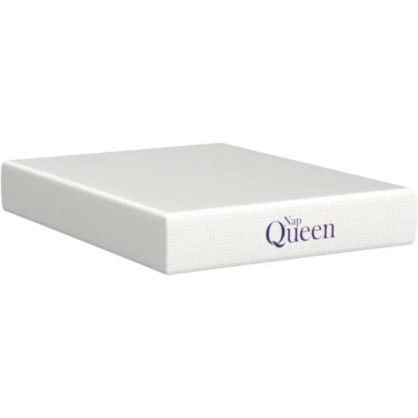 12 Inch Queen Size Mattress, Bamboo Charcoal Memory Foam Mattress, Bed in a Box,White - Image 5