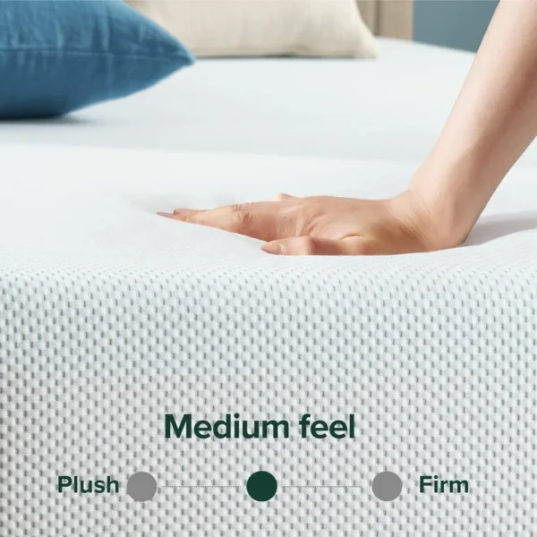 Zinus 8 Inch Green Tea Cooling Memory Foam Mattress [New Version], Fiberglass Free, Medium Firmness, Cooling Gel Foam - Image 5