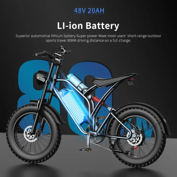 Electric Bicycle For Adults Mountain E-Bike MTB - Image 2