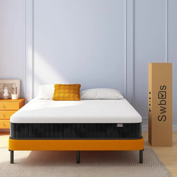 Foam Firm Queen Mattress Size with Hybrid Queen Bed Mattress in a Box Pressure Relief & Supportive Queen Size Mattress - Image 5