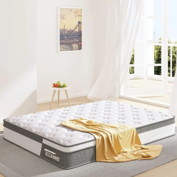 Queen Size Mattress, 10 Inch Memory Foam Mattress Bed in A Box, for Pressure Relief & Supportive, CertiPUR-US Free Shipping - Image 5