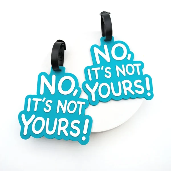 1PCS PVC Luggage Tags Travel Accessories Silicone Suitcase Tags Fashion Style Silicon Portable Travel Label ID Address Holder - Image 3
