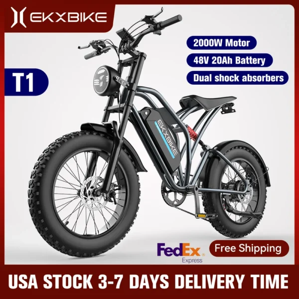 Electric Bicycle For Adults Mountain E-Bike MTB