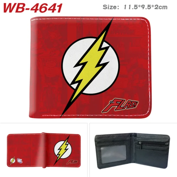 The Marvel Comics Super Hero Wallet The Avengers Animes Short Purse with Coin Pocket - Image 6