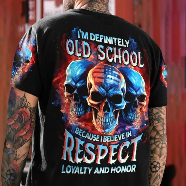 Vintage Skull T-shirts For Men - Image 4