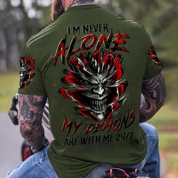 Vintage Skull T-shirts For Men - Image 5