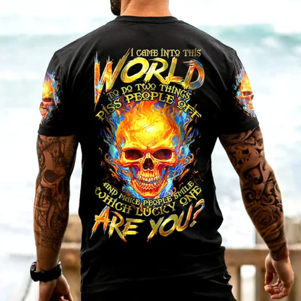 Vintage Skull T-shirts For Men