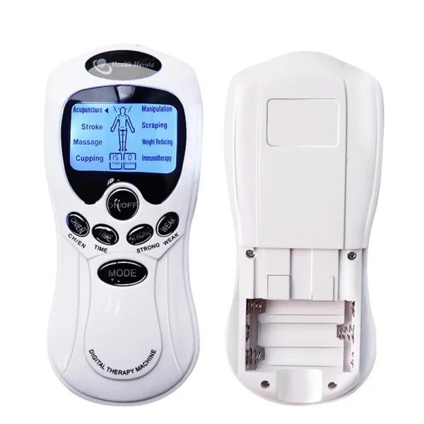 8 Modes Electric TENS Massager LCD Digital Therapy Body Healthy Meridian Massager Machine Muscle Acupuncture Body Massager Pads - Image 6