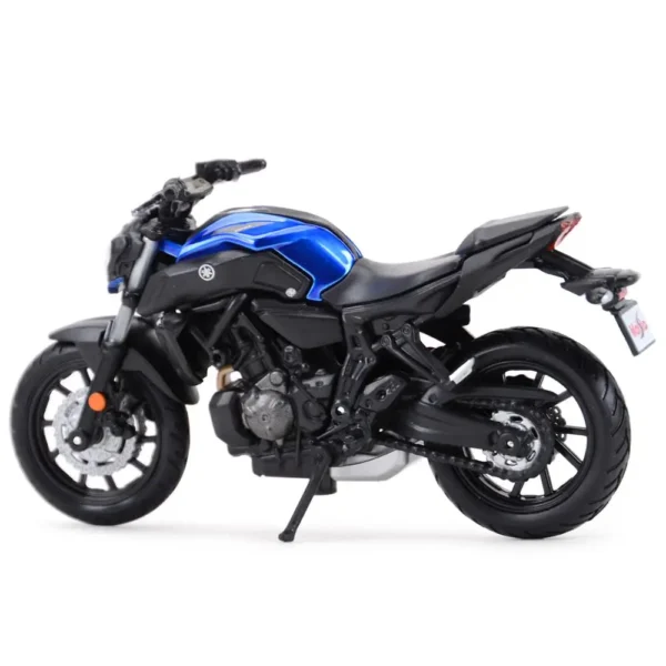 Maisto 1:18 2018 Yamaha MT07 Static Die Cast Vehicles Collectible Hobbies Motorcycle Model Toys - Image 4