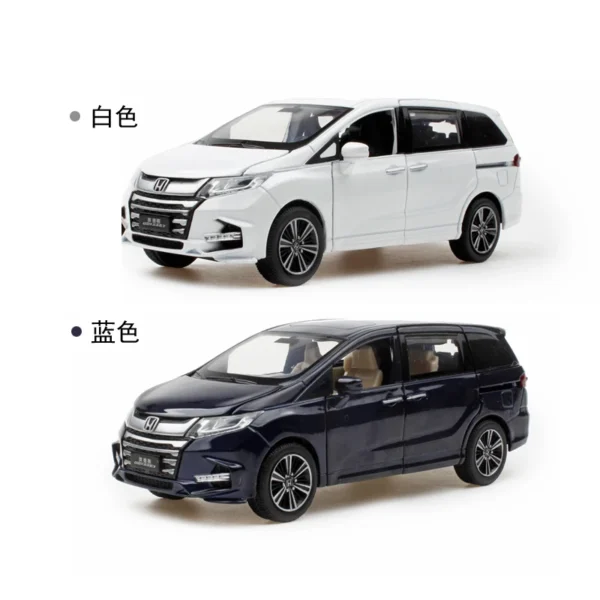 Free Shipping 1:32 Honda ODYSSEY Car Model Alloy Car Die Cast Toy Car Model Car Pull Back Children Toy Gift Collectible - Image 4