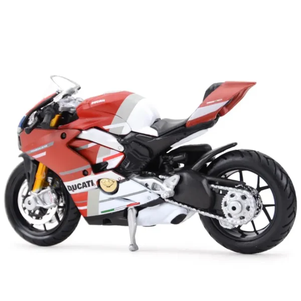 Maisto 1:18 2021 Ducati Monster+ Static Die Cast Vehicles Collectible Hobbies Motorcycle Model Toys - Image 4