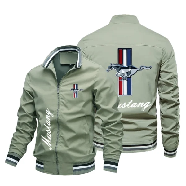 Sommer Neue Heiße Verkauf Ford Mustang Logo männer Jacke Fashion Marke Jacke Hohe Qualität Übergroßen Moto Racing Atmungs Oben - Image 4