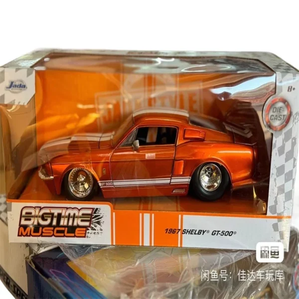 Jada1:24 Ford Shelby GT-500 alloy car model display for children's gift collection - Image 6