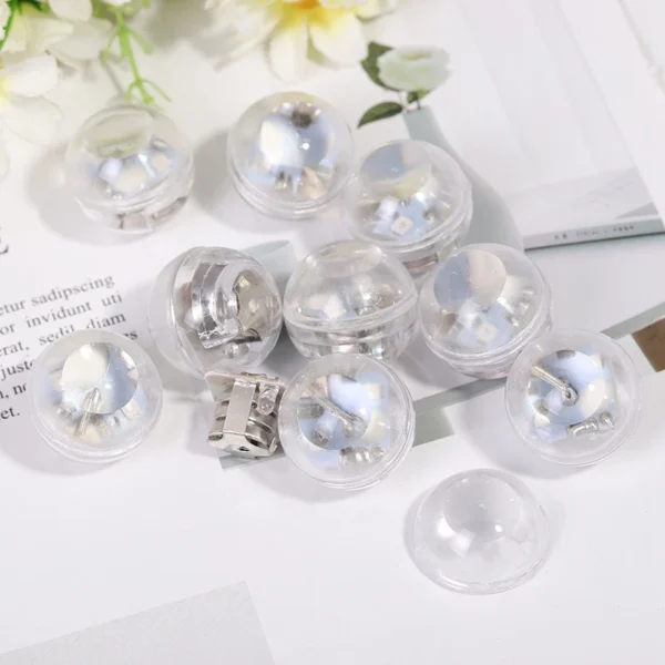 10-50Pcs Mini LED Round Ball Glow Light Balloon Flashing Luminous Tumbler Ball Lamp Lantern Light Birthday Wedding Party Decor - Image 6