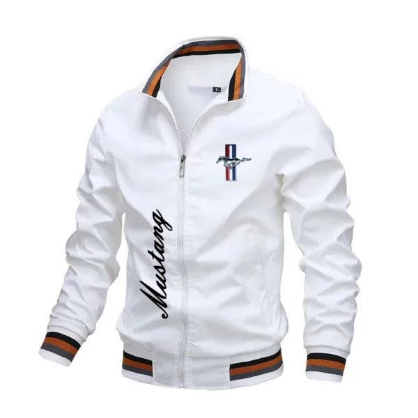 Sommer Neue Heiße Verkauf Ford Mustang Logo männer Jacke Fashion Marke Jacke Hohe Qualität Übergroßen Moto Racing Atmungs Oben - Image 6