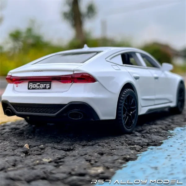 1:32 AUDI RS7 Coupe Alloy Car Model Diecasts & Toy Vehicles Metal Car Model Simulation Sound and Light Collection Childrens Gift - Image 2