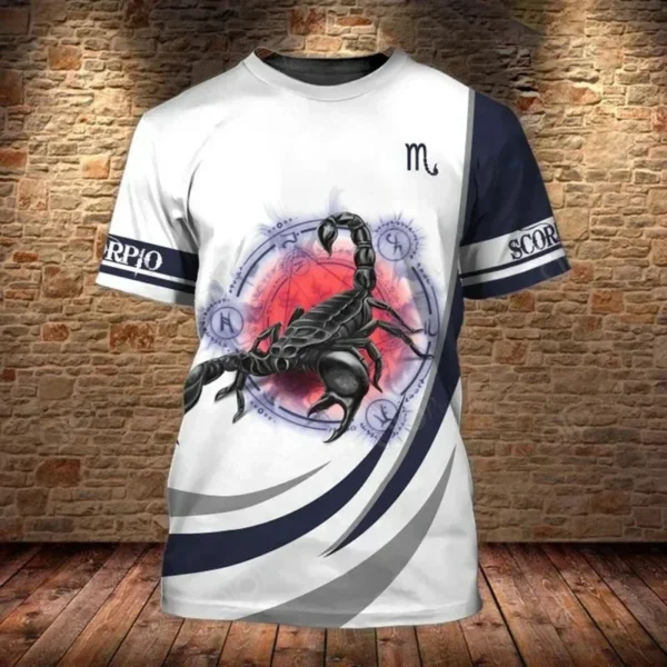 Scorpion 3D prints Fun T-shirt Fashion casual Men's sweatshirt oversized men's clothing - Image 2