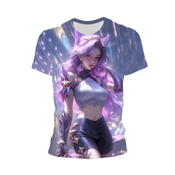 3D Graphic T Shirts Men Women Pattern Print Tops Tees Short Sleeve Trend Personality Streetwear T-shirts - Image 5