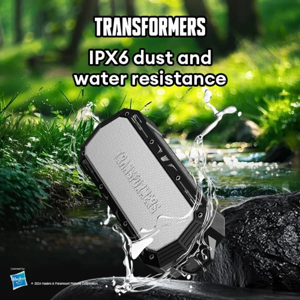 TRANSFORMERS TF-Y10 Speaker Outdoor Portable Loudspeaker Long Endurance Subwoofer Bluetooth V5.4 IPX 6 Waterproof Player Choice - Image 5