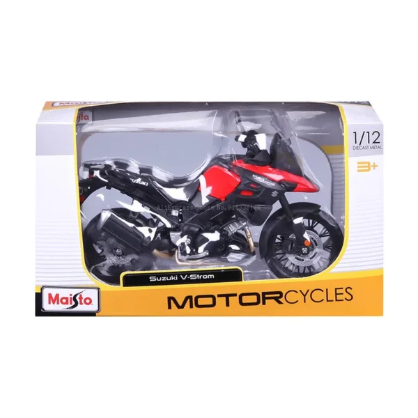 Maisto 1:12 Suzuki Hauanisa 2022 Alloy Motorcycle Genuine Classic Brand Die Casting Model Collectible Gift Toy - Image 6