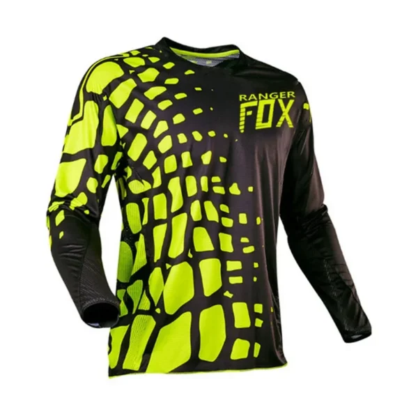 New summer. Motorcycle off-road sportswear. Long sleeved men's and women's top for cycling, quick drying and breathable jersey - Image 4