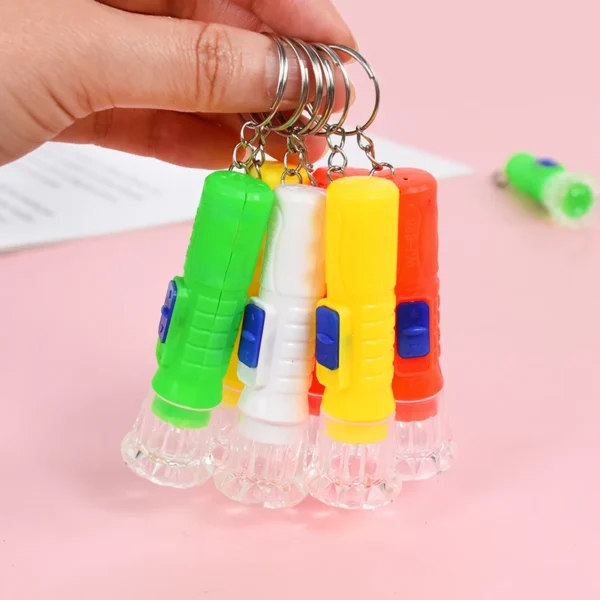 12/24Pcs Mini LED Flashlight Lamp Children Birthday Party Favors Goodie Bag Pinata Filler Toys Rewards Christmas New Year Gifts - Image 4