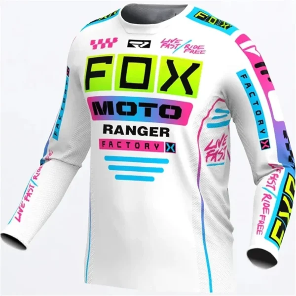 Motocross Shirt MTB Downhill Fox RANGER jersey enduro cycling mountain DH maillot ciclismo hombre motorcycle cycling jersey - Image 3