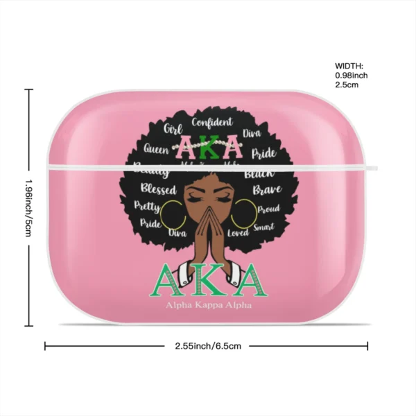 Alpha Sorority Kappa Alpha AKA Case For AirPods 1 2 3 Case Cover AirPods Pro 2 Wireless Headphones - Image 3