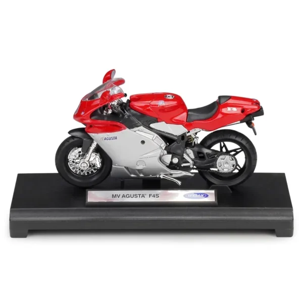 Welly 1:18 MV AGUSTA F4S Heavy-duty Locomotive Imitation Alloy Road Race Motorcycle Model Toy Collection Gift - Image 5