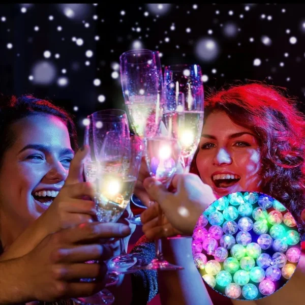 10-50pcs Round Balloon Lights LED Flash Colorful Luminous Lamps Mini Tumbler Ball Light For Christmas Wedding Party Decoration - Image 2