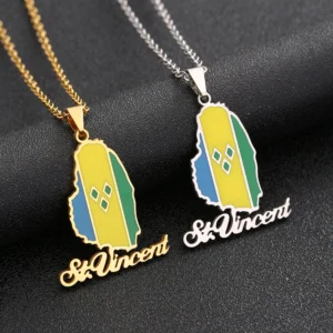 St. Vincent and the Grenadines necklaces.