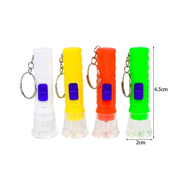 12/24Pcs Mini LED Flashlight Lamp Children Birthday Party Favors Goodie Bag Pinata Filler Toys Rewards Christmas New Year Gifts - Image 6