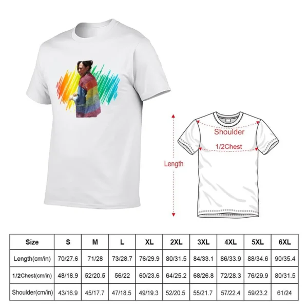 Kamala Harris 'Sequin Pride Jacket' T-Shirt graphic t shirt vintage plain oversized graphic tee plus size tops men clothing - Image 2