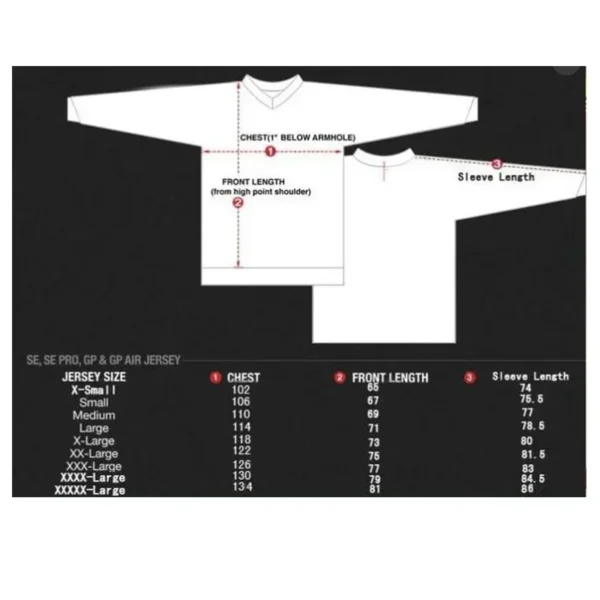 Motorcycle Shirt motor Long Sleeve Custom Jersey For Men Motorcycle Riding Shirt Motor Jersey - Image 5