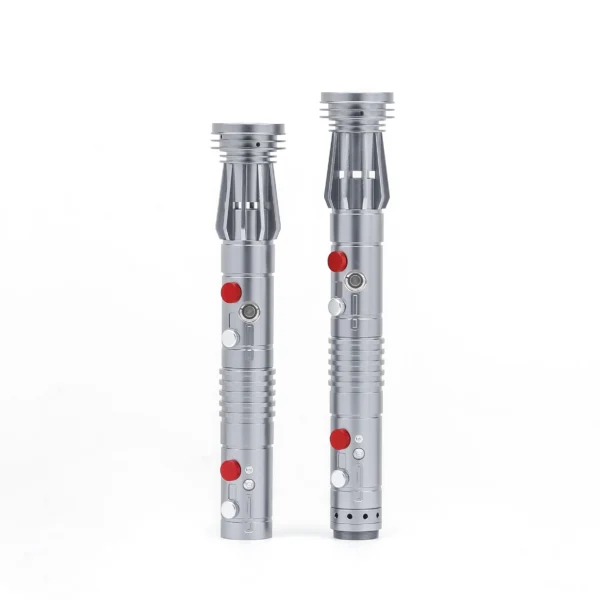 TXQSABER Neo Pixel Lightsaber 2PCS Double Blade Smooth Swing App Control Laser Sword Metal Handle Sith Cosplay Toys Darth Maul - Image 3