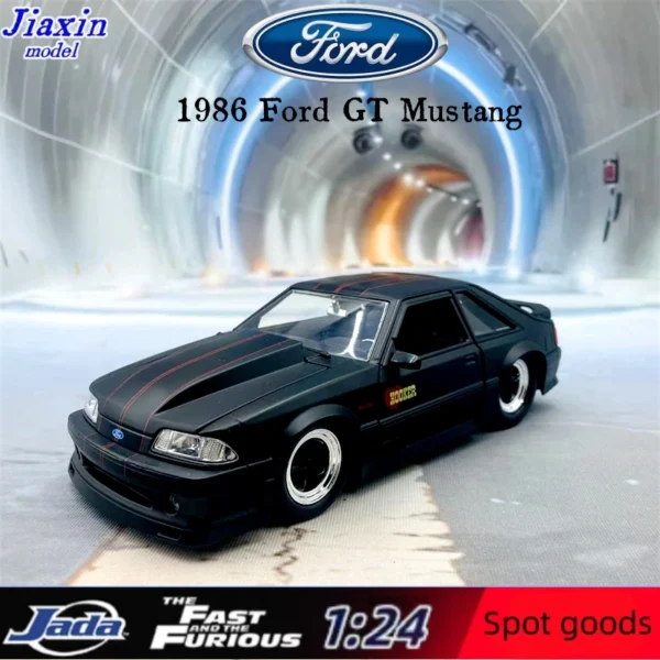 jada 1:24 Ford Mustang GT Rare Limited Edition display collection for children's birthday gifts