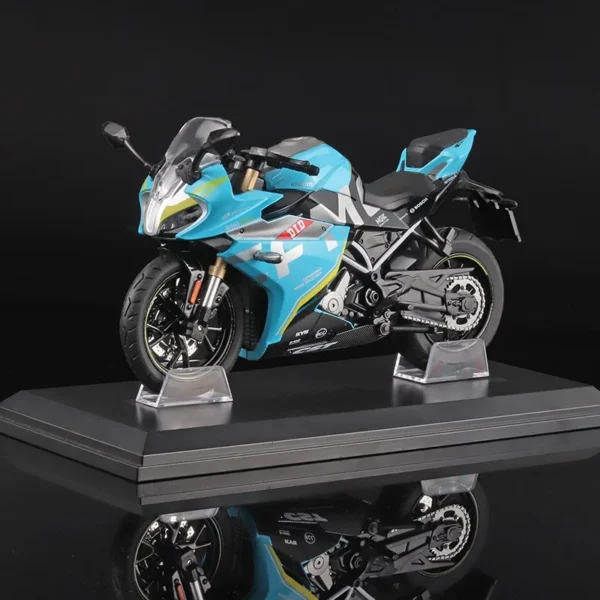 1:12 CFMOTO 250SR Metal Racing High Quality Alloy Motorcycle Miniature Toy Simulation Children Diecast Car Kids Birthday Gifts - Image 3