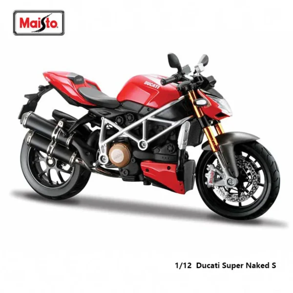 Maisto 1:12 Ducati 1199 Panigale KTM RC 390 simulation alloy motocross authorized motorcycle model toy car Collecting gifts - Image 2