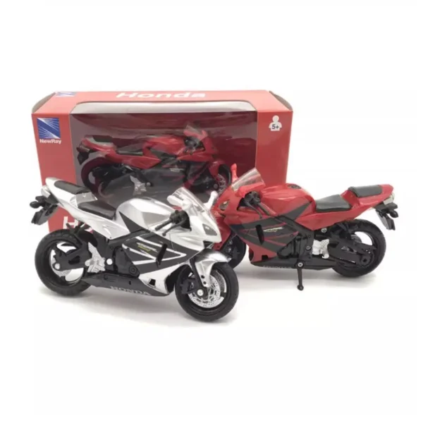 1:18 Scale CBR Motorcycle Plastic Emulation Delicacy Model Static Collectible Toy Gift Display