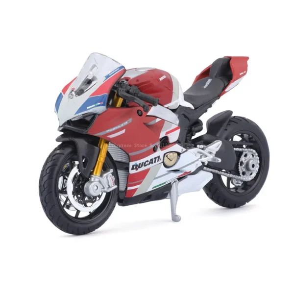 Maisto Ducati Panigale V4 S Corse 1:18 Scale Alloy Motorcycle Diecast Model Collectible Grade Gift Toy - Image 5