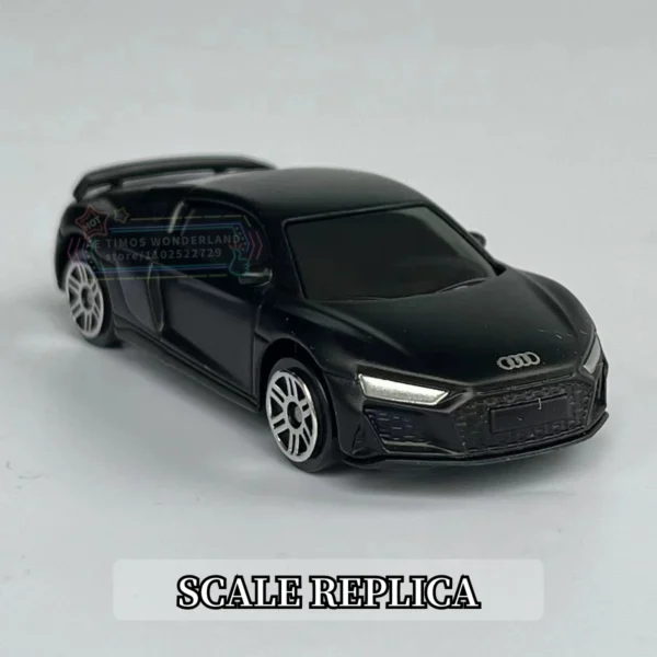 1:64 Car Model Miniature Audi R8 Coupe Scale Replica Diecast Vehicle Collection Home Decor Kid Boy Xmas Toy - Image 4