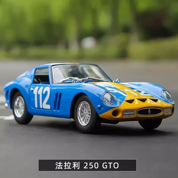 Bburago 1:24 Ferrari 250GTO Alloy Car Model Toys Die-cast Car Model Decoration Miniature Car Collectible Gift Wholesale - Image 4