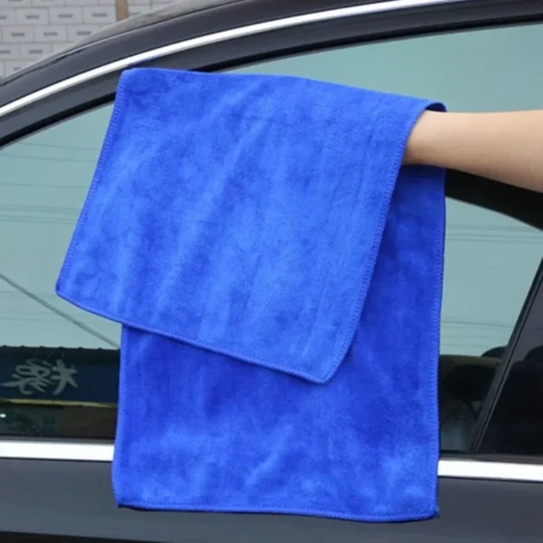 1-20Pcs Microfiber Towels Car Wash Drying Cloth Towel Household Cleaning Cloths Auto Detailing Polishing Cloth Home Clean Tools - Image 2