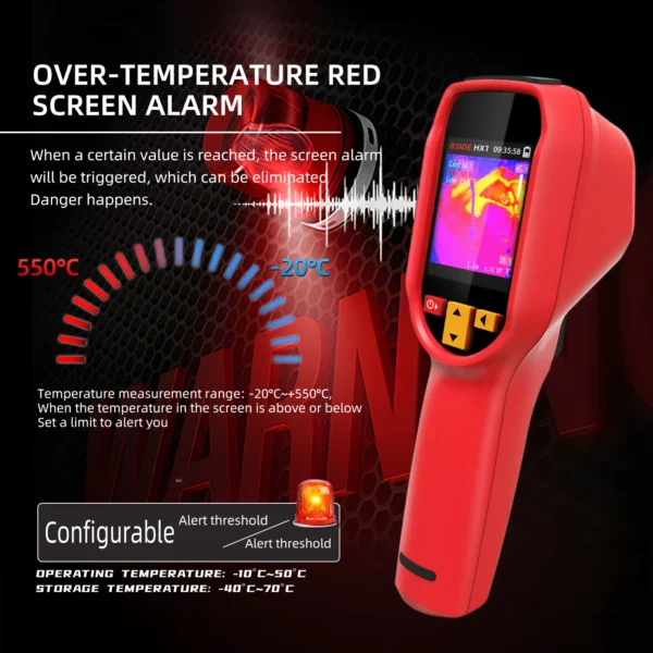 BSIDE Thermal Imaging Camera 240X240 Thermal Imager Infrared Temperature Meter For Repair PCB, Pipeline Detection - Image 5