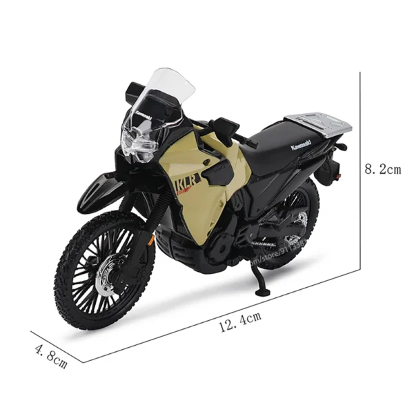 Maisto 1:18 kakawasaki H2R KLR 650 die-casting motorcycle model alloy collection hobby toy gift off-road motorcycle - Image 2