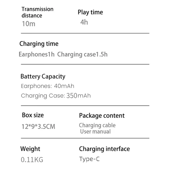 Intelligent Translate Earbuds 144 Languages Real Time AI Voice Translator 98% Accuracy Support Online OffLine 4 Translation Mode - Image 6