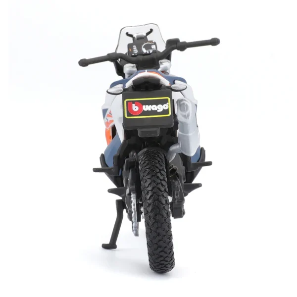 Bburago 1:18 The New KTM 790 Adventure R Rally original authorized simulation alloy motorcycle model toy car gift collectio - Image 4