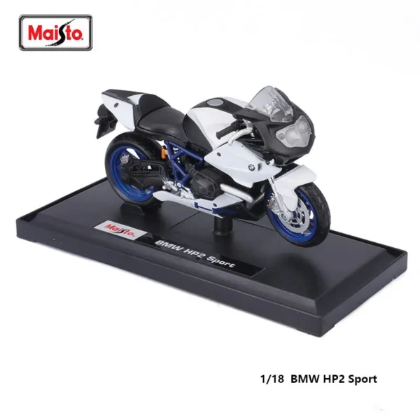 Maisto 1:18 BMW 1250GS R nineT Scrambler Fuel Tank Alloy Motorcycle Model Genuine Static Diecast Model Collectible Gift Toy - Image 5